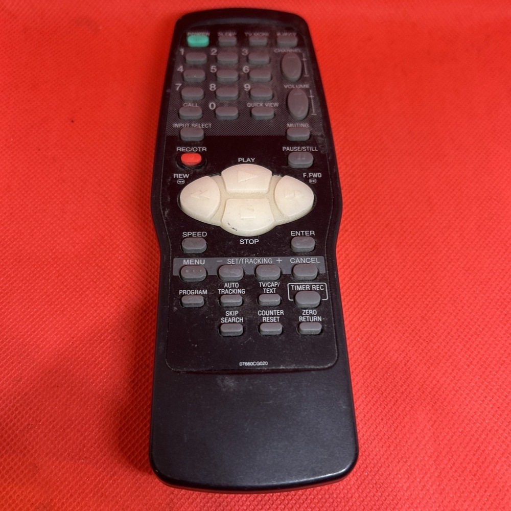 Genuine Broksonic Orion Sansui  076R0DC060 TV/VCR Remote Control Tested Works